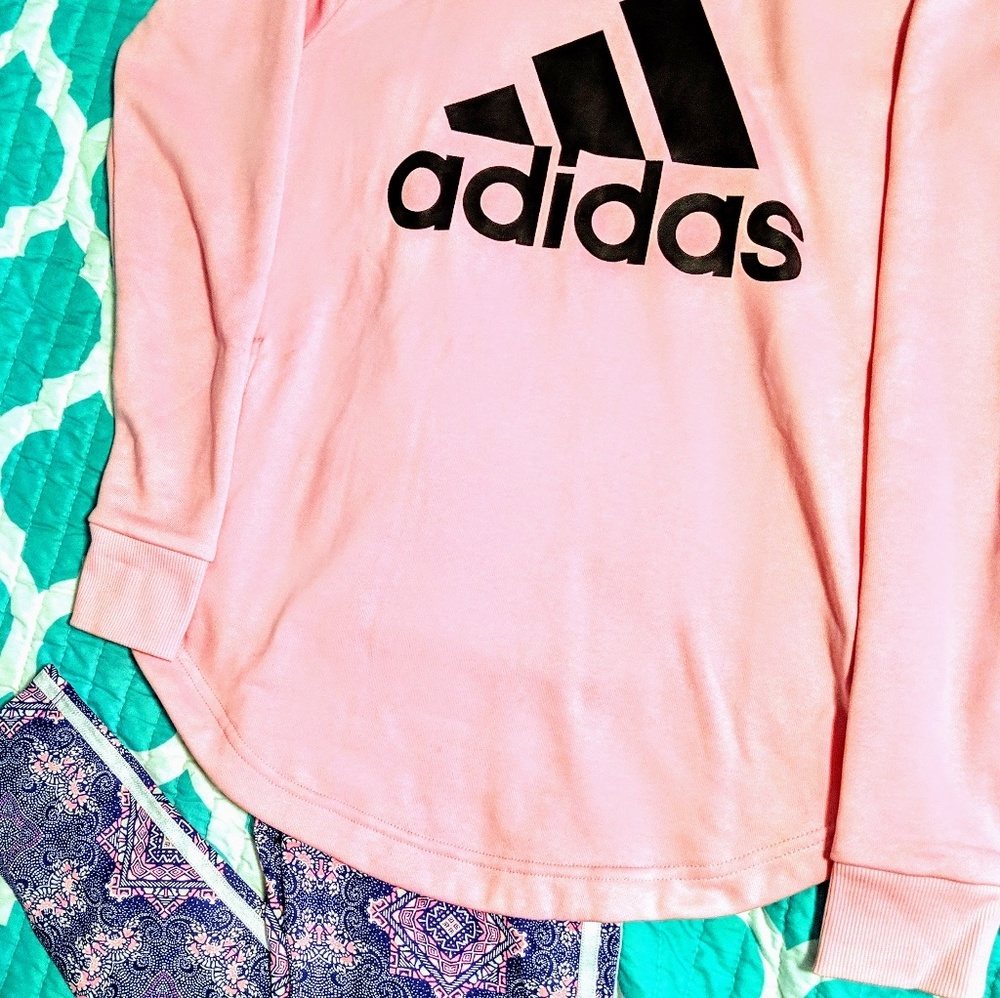 ADIDAS CIRANDEIRA LEGGING SWEET WITH T& SWTSHIRT